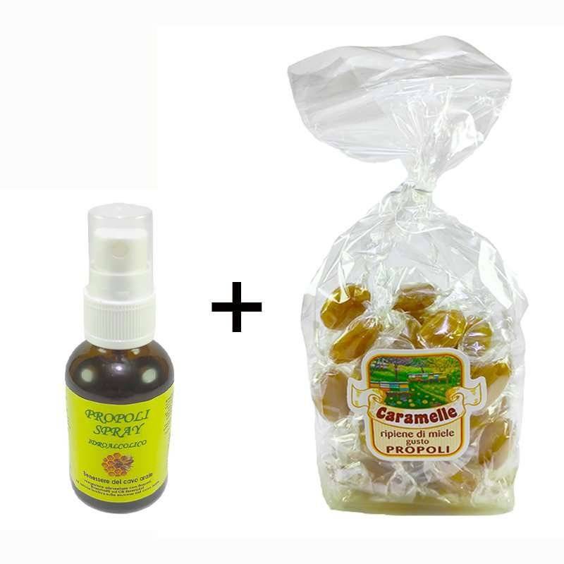 propoli-spray-idroalcolico-caramelle-al-miele propoli spray caramelle alla propoli