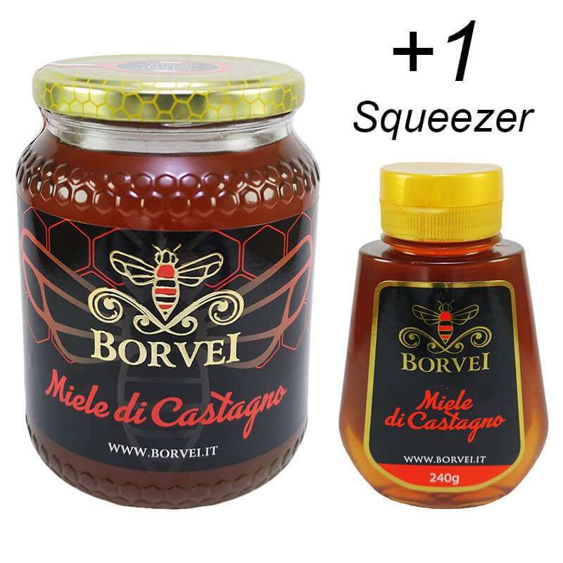 box miele promo 1000g miele di castagno box miele di castagno