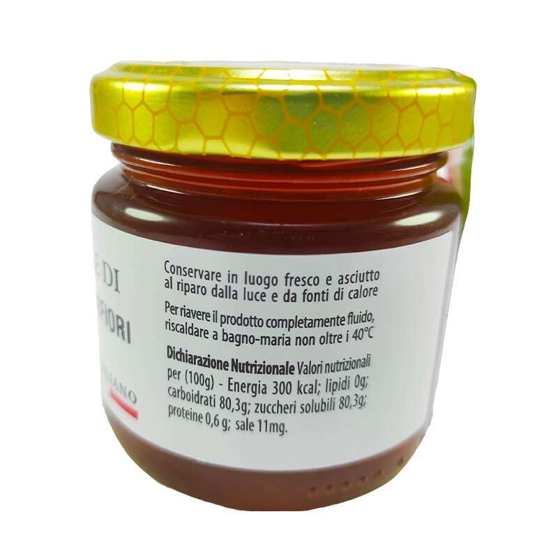 vaso-di-vetro-110g-miele-millefiori-produzione-apicoltura