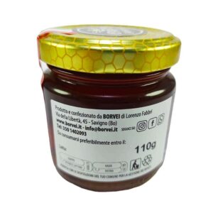 vaso-di-vetro-110g-miele-millefiori-produzione-apicoltura