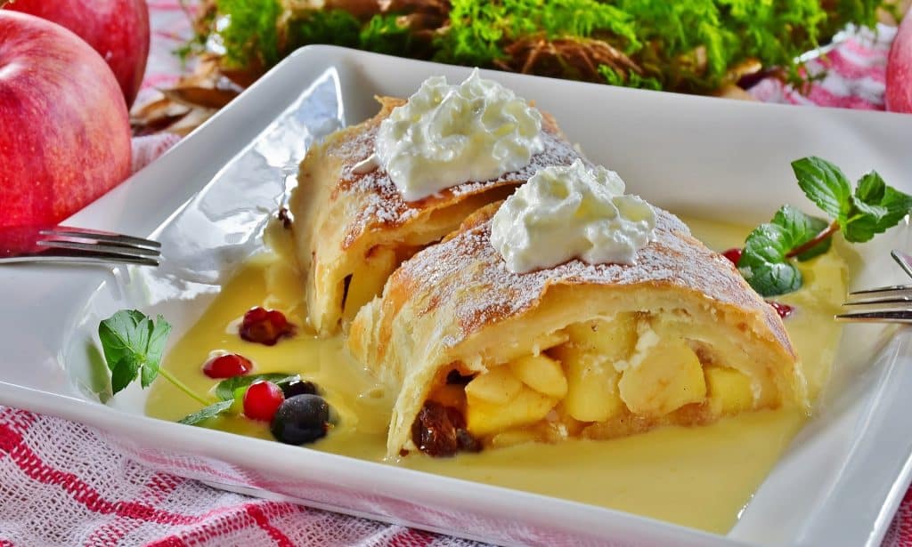 STRUDEL DI MELE E MIELE