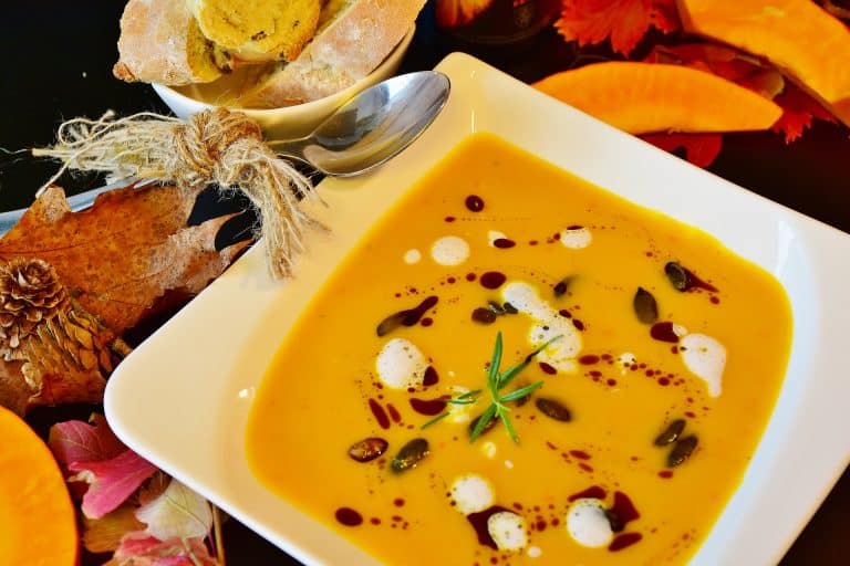 ZUPPA DI CREMA DI ZUCCA AL MIELE CON FUNGHI PORCINI 11 ZUPPA DI CREMA DI ZUCCA AL MIELE CON FUNGHI PORCINI