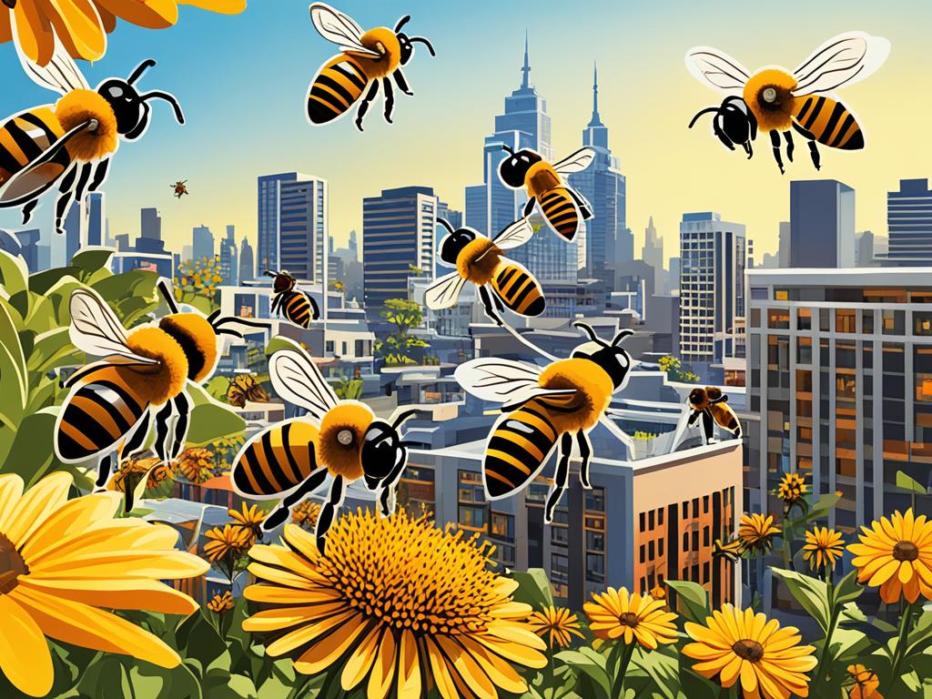 Promuovere l'apicoltura urbana nella tua città