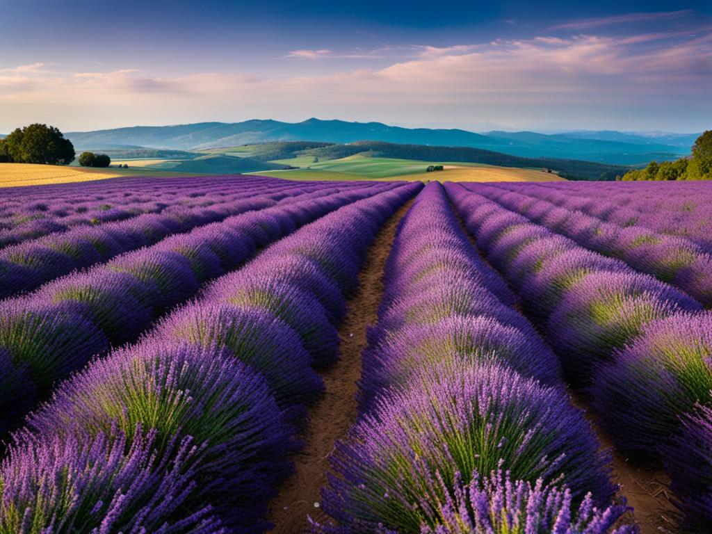 campi di lavanda