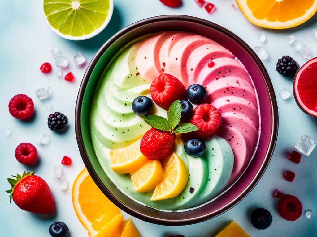 gelati alla frutta
