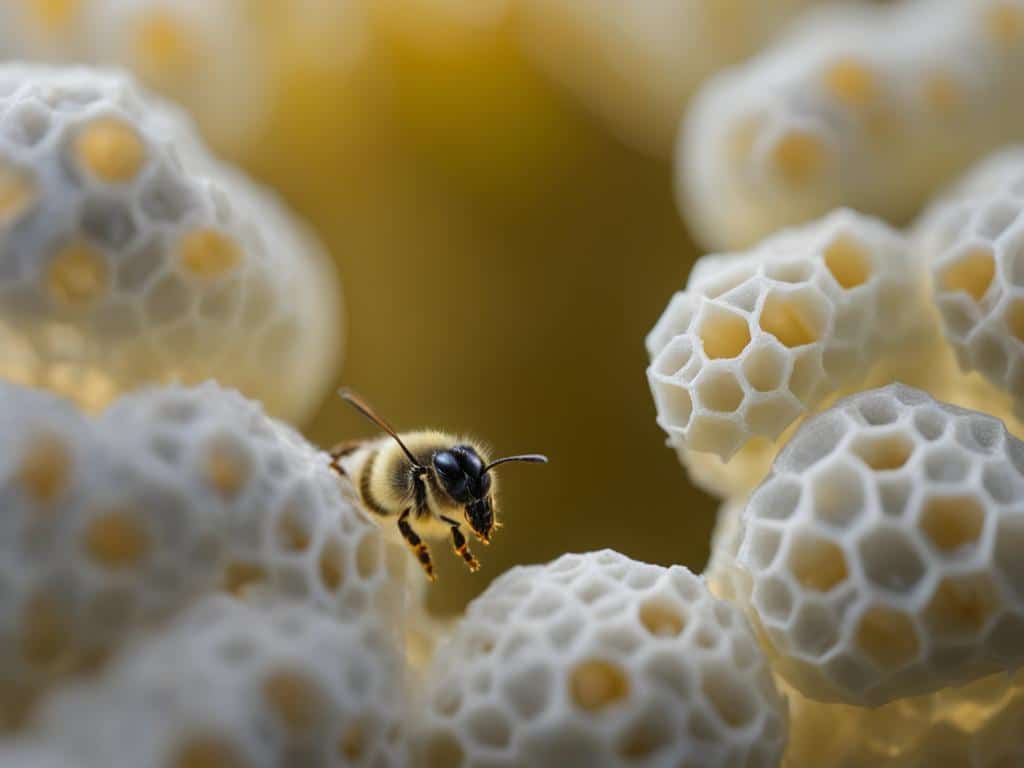larva che diventa ape regina