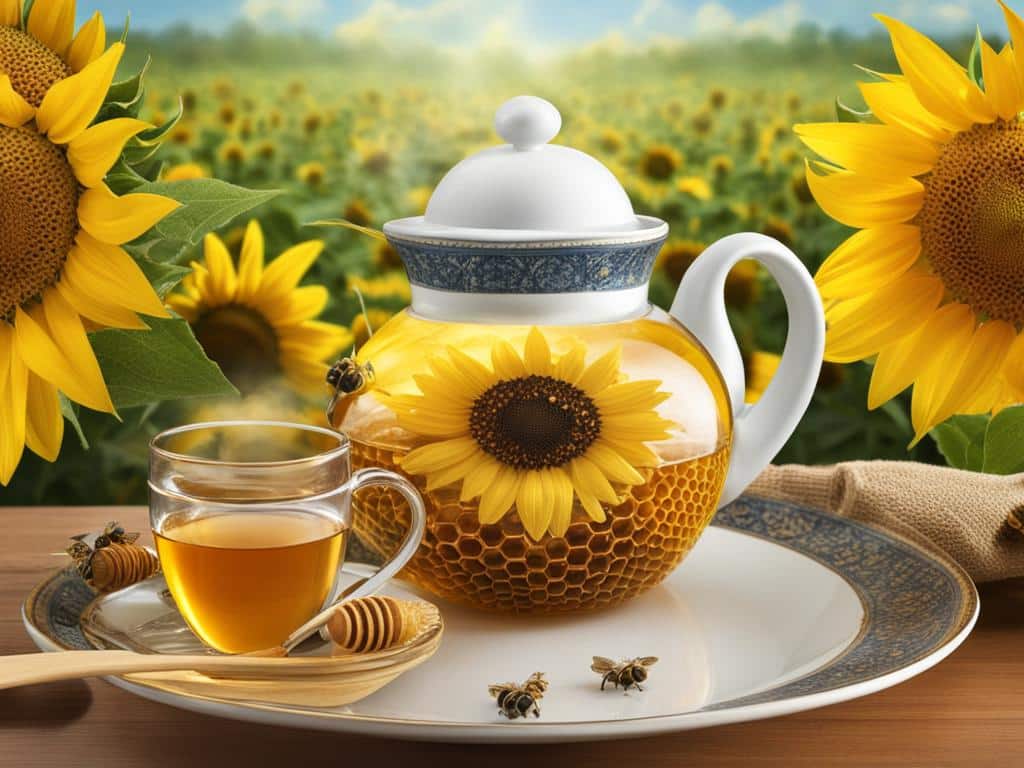 tè e tisane al miele di girasole