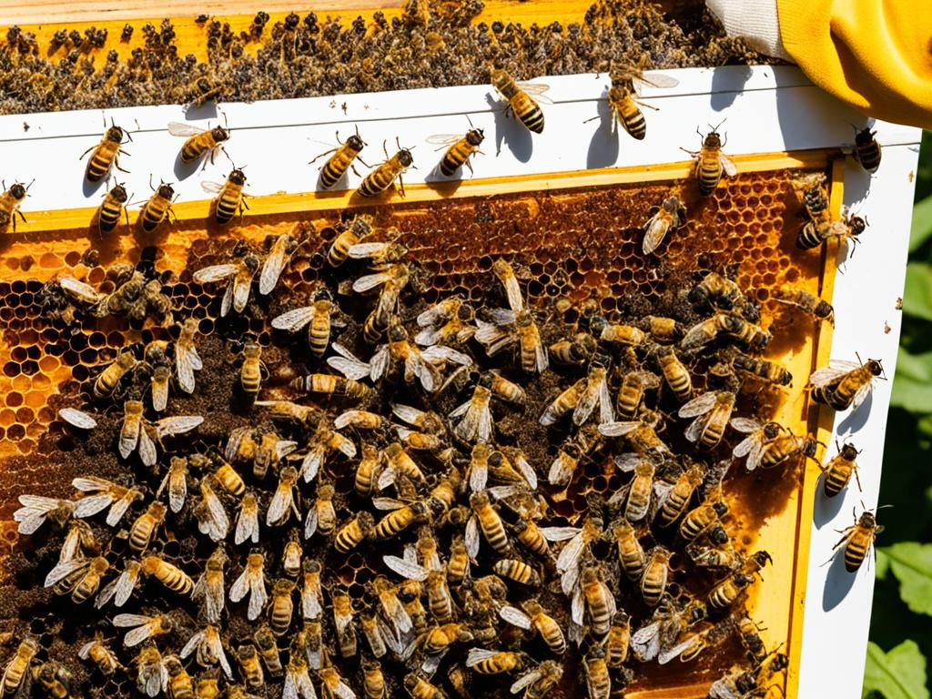 Bee swarm