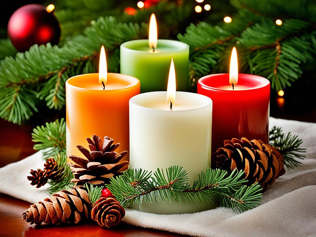 Set Candele Natalizia Profumata