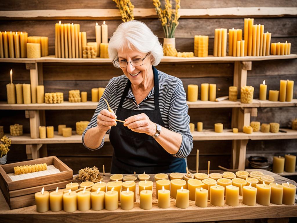Tradizioni artigianali delle candele in cera d'api