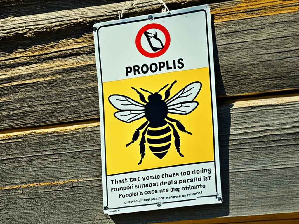avvertenze propoli