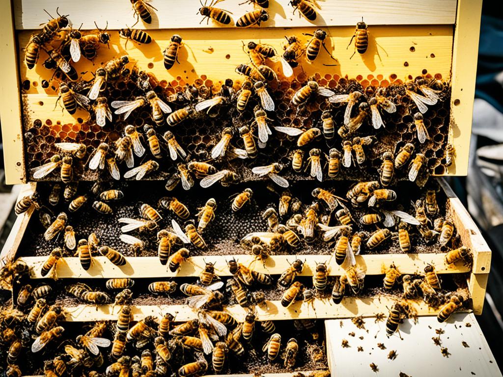 sintomi del virus della paralisi cronica api