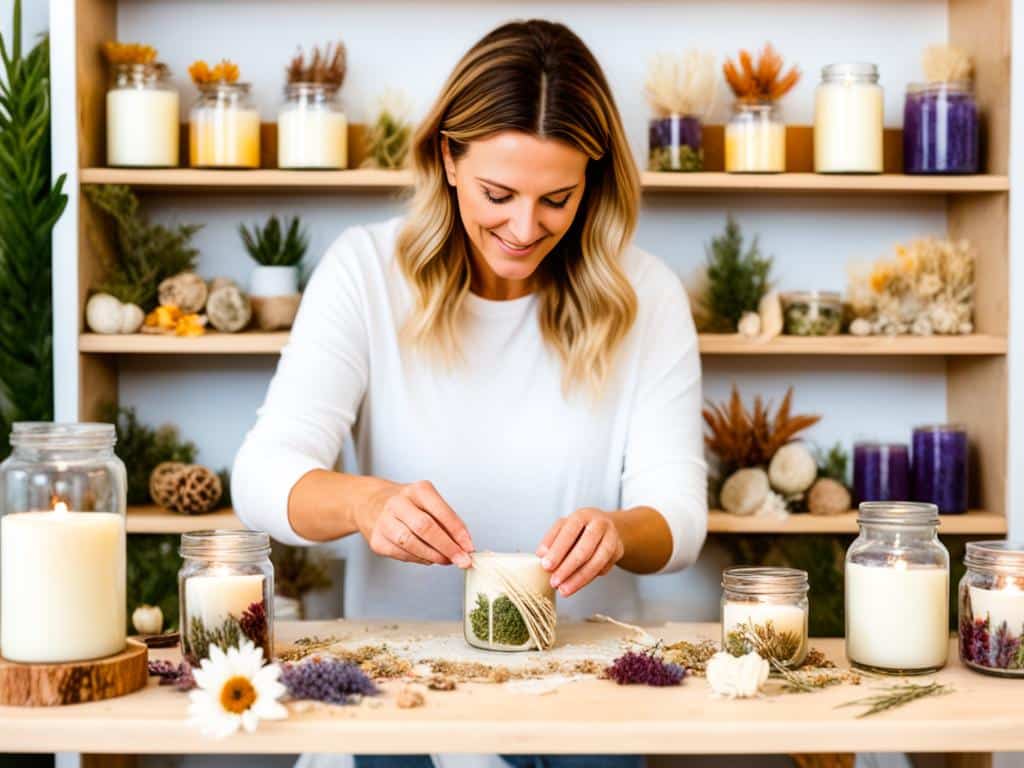Decorare candele