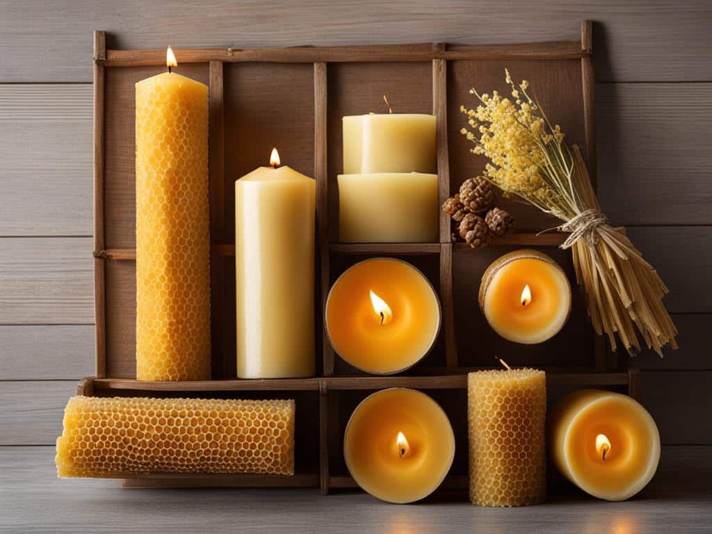 vantaggi delle candele di cera d'api