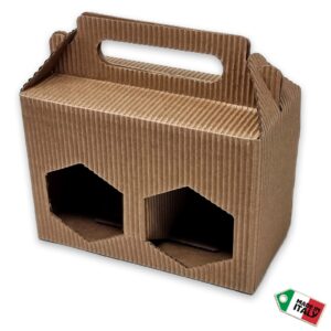 Scatola per miele “Premium” con esagono per 2 vasi da 500 grjpg