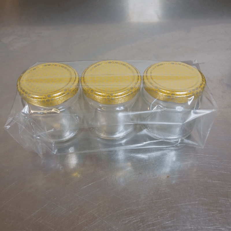 bustuna trasparente 3 mieli da 110g